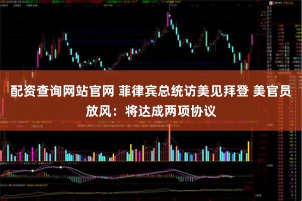 配资查询网站官网 菲律宾总统访美见拜登 美官员放风：将达成两项协议