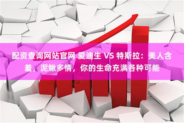 配资查询网站官网 爱迪生 VS 特斯拉：美人含羞，泥鳅多情，你的生命充满各种可能